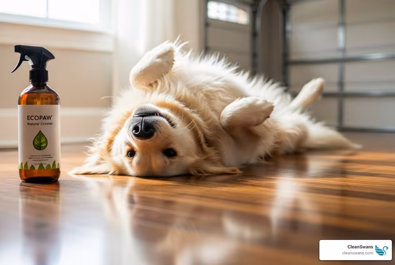 Walk All Over It: Safe Floor Cleaners for Happy Paws